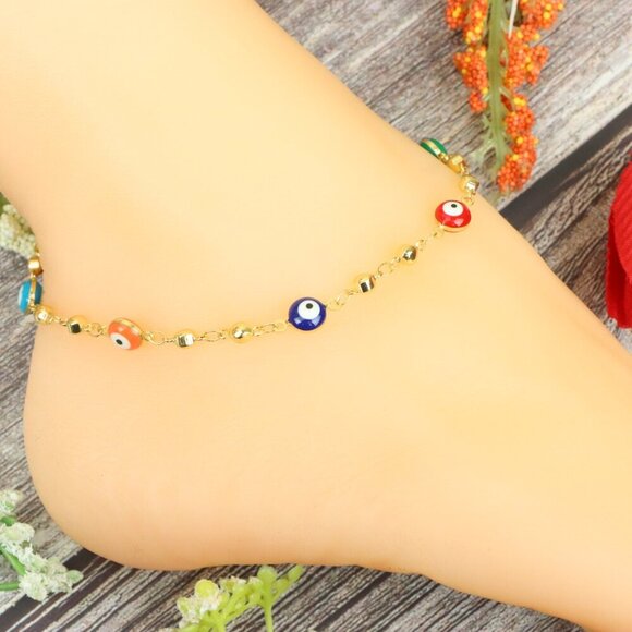 "Elegant Handmade Anklet – Delicate Jewelry for Women, MAR091586 - Picture 1 of 10